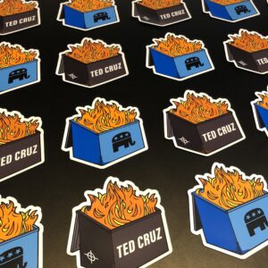 GOP Dumpster Fire Magnet