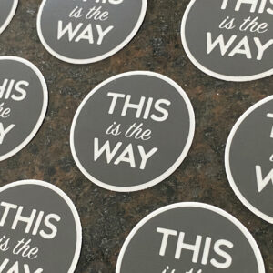 This is the Way Sticker - Image 2