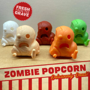 Zombie Popcorn Resin Toys